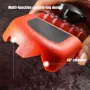 Plasterboard Cutter Hand Tool 45 Degree 180 Degree Angle Beveler ABS Metal Gypsum Board Trimmer Woodworking Supplies Accurate Cutting with Spare Blades