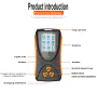 High Precision 0. 05uSv-50mSv Nuclear Radiation Tester Radioactive Tester with Built-in Battery TFT2.0 Color Display Screen Alarm Fuction