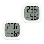 2pcs Leiss Hygrometer xiaomi Mi Home APP -20°C to 70°C Intelligent Thermometer LCD Display Mi Home Integrated Smart Sensor
