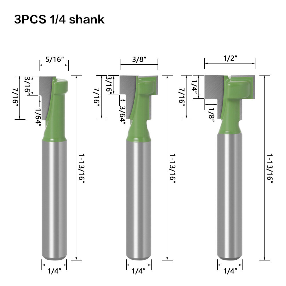 1/4 Inch 6.35mm Shank