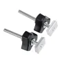 10 buah Miter Track Sliding Nut Slider dan Screw and Nut Set Alat Pertukangan Kayu Jigs Screw Fixture Workbench T-Slot Fastener