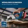 GKS 18V-51 Cordless Circular Saw Brushless Motor 18V 140mm Blade LED Light Dust Management for Precise Cutting Enhanced Capacity