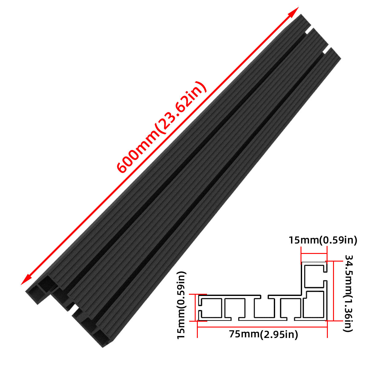 600mm