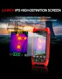 MUSTOOL MT14S/MT14SPRO Termal Görüntüleme Multimetresi ve PCB Devre Kartı Test Cihazı ISR 240x240 -20¡ãC ila +550¡ãC 25HZ 1000V DC 750V AC 10A Direnç Ölçümü