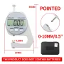 Digital Display Thickness Gauge Zinc Alloy Electronic LCD Micrometer Metric Imperial Wall Thickness Measurement Tools 0-10 or 20mm