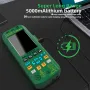 BSIDE デュアルチャンネル 50MHz*2 Vol O7 ハンドヘルドオシロスコープ 4-IN-1 デジタルマルチメーター+ファンクション信号発生器 6000A 電流テスター