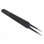 1PC ESD10/11/12/13/14/15MM Stainless Steel Tweezer Industrial Curved Straight Repair Tools Tweezer