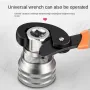 Universal Wrench Socket Chrome Vanadium Steel 10-19mm 3/8 Inch High Torque Reliable Tool for Car Mechanical Repair