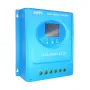 Controlador solar MPPT 100A/120A/150A 12V/24V/36V/48V com display de energia e saída USB dupla, carregamento inteligente, controle de luz, chumbo-ácido e lítio