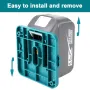 5/10-pack batterijopslagrek voor 14,4V 18V Li-ion-batterijgereedschap, machinehouder, opslagrek, wandmontagebeugel, bevestiging