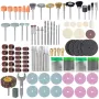 105PCS/161PCS Abrasives Accessories Abrasive Tools Wood Metal Engraving Electric Rotary Tool Accessory for Dremel Bit Set