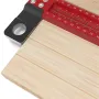 T Ruler Woodworking Scriber 200/300cm Parallel/Vertical Line Drawing Tool with T-Shaped Hole Marking Ruler