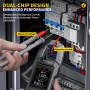 FNIRSI DMC-100 DC AC 600A Current Clamp Meter 10000 Counts Digital Multimeter USB Charger Amperimetric Clamp Electrician Tools