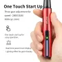 Levigatrice alternativa elettrica fai da te ES-A con ricarica USB, 8 testine di levigatura, protezione da sovraccarico, utilizzo per 100 minuti, custodia per la carta abrasiva di alta qualità.