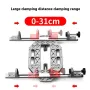 Aluminum Alloy Door Hinge Jig Guide Woodworking Hole Opener Door Slotting Locator Door Lock Jig for Door Lock Installation