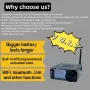 ATS25 max-DecoderⅡ Upgraded Radio Decoder with Advanced bluetooth 4000mAh Battery Superior Audio Spectrum Scanning Morse Code and Digital Communication Decoder