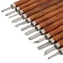 3/8/12Pcs Wood Carving Chisel Tool Set Wood Working Professional Gouges