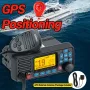 ABBREE AR-509MG VHF Marine Radio Waterproof IP67 25W Built-in GPS NOAA Weather Alerts DSC Call USA INT CAN Marine Channels