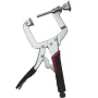12 inch 2 in 1 Metal Face Clamp Pocket Hole Clamp Pliers Adjustable 90 Degree Right Angle Clamp Heavy Duty C Clamp