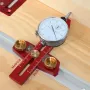 Woodworking Table Saw Calibration Positioner Precision Alignment 0.01 mm Wide Adjustment 0-120 mm for Woodworking Tracks and Table Saws