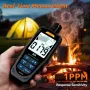 RD700 Carbon Monoxide Detector High Accuracy 0-1000 PPM Sensor Portable LCD Display Rechargeable Battery CO Gas Alarm Monitor for Home and Industrial Safety