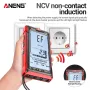 ANENG 622A Digital Smart Multimeter 10A Tester Meter Auto Range True RMS DC/AC 6000 Multitester With Laser Lamp Capacitance Ohm