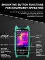 AV TOOLTOP ET15C Thermal Imager 256x192 Pixels -20°C to +550°C 3.5 Inch Screen High Resolution Portable Thermal Imaging Camera