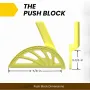 Table Saw Router Table Featherboard Safety Push Block for For Table Saws / Router Tables / Jointers