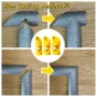Foam Pipe Cutter Tool Set ABS Material 3 Sizes 4cm 5cm 5.5cm Precision Cutting Green Yellow Options Clean Accurate Cutting Tool