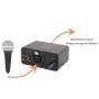 High Gain 48V Microphone Preamp Low Noise XLR Output Balanced Amplifier Compact Design for Dynamic and Condenser Mic Professional Audio
