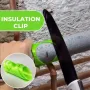 Foam Pipe Cutter Tool Set ABS Material 3 Sizes 4cm 5cm 5.5cm Precision Cutting Green Yellow Options Clean Accurate Cutting Tool