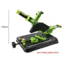 Drillpro Universal Angle Grinder Stand BG-612506 Adjustable Cutting Base Fits 110mm 115mm 125mm Grinder Disc 30mm Max Depth Metal Woodworking Tool Accessories