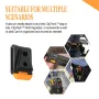 Tool Belt Clip Fits for TOU-CT Models ClipTech Pouches Strong Plastic Material Quick Release Design Wall Mountable