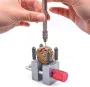 High Precision Mini Vise adjustable up to 1.18inch wide Mini Bench Vice Clamp Mini Flat Clamp Opening Parallel Table Vise For Scale Model Hobby Craft Jewelry Watch Electronics