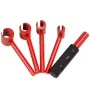 4-in-1 Door Hinge Adjustment Tool Metal Hinge Adjustment Wrench Door and Cabinet Alignment Tools Hinge Gap Repair for Door Hinge