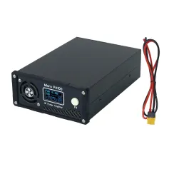 Micro PA100 HF Power Amplifier 100W Shortwave 3.5MHz-30MHz QRP Portable Base Automatic TX RX Dual Cooling System Low Pass Filter for Ham Radio