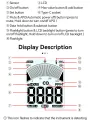 RD700 Carbon Monoxide Detector High Accuracy 0-1000 PPM Sensor Portable LCD Display Rechargeable Battery CO Gas Alarm Monitor for Home and Industrial Safety