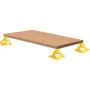 10PCS Portable Woodworking Paint Triangle Stand Wood Support Pyramids Rack Carpenter Lift Pads Feet Tool Accessories Paint Pad