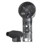 Remote Control Fan 5000mAh Power Bank Adjustable Wind Speed LED Brightness Digital Display Fast Charging for Emergency