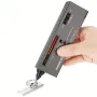 Professional Diamond Tester Pen Portable Electronic Diamond Identifier Fast and Accurate Testing for Jewelry Jade Rub with LCD and LED Indicators