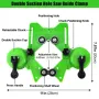 Double Suction Hole Saw Guide Clamp Adjustable 4-83mm for Tile Glass Marble Enhanced Suction Power Precise Positioning Easy to Use Versatile Applicationsa