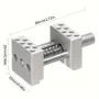 Adjustable Aluminum Alloy Mini Bench Vise Multi-Function Clamp Fixing Tool for DIY Crafts Model Making