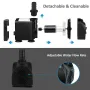 30W Ultra Quiet Submersible Water Pump 550GPH High Lift for Aquariums Fish Tanks Ponds Hydroponics Statuary with 3 Nozzles US/EU Plug Option