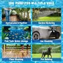 Portable Water Transfer Pump 100W Brushless Motor for Makita Battery 635GPH 20V Cordless Garden Pool Basement Flood Drainage