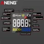 ANENG TH202 TH203 Kızılötesi Termometre Tabancası -50¡ãC ila 600¡ãC Çok Noktalı Lazer LCD Arka Aydınlatmalı Ekran Ayarlanabilir Emisivite Yüksek Doğruluk Sıcaklı