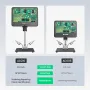 AD210 10\ Digital Microscope 5X-260X Magnification Adjustable LCD for PCB/SMD 1080P Soldering Microscopio