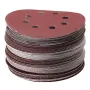 60Pcs 5 Inch 8-hole Hook Loop Sanding Discs Sandpaper 60/80/120/180/240/320 Grit