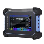 Hantek TO1254D Rechargeable Portable Oscilloscope Multimeter 4-Channel 150MHz Bandwidth 1GSa/S Sampling Rate 8M Storage Depth 25MHz Signal Source 7-inch TFT LCD Digital Storage Oscilloscope Arbitrary Waveform Generator with Tool Bag
