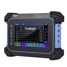 Hantek TO1254D Rechargeable Portable Oscilloscope Multimeter 4-Channel 150MHz Bandwidth 1GSa/S Sampling Rate 8M Storage Depth 25MHz Signal Source 7-inch TFT LCD Digital Storage Oscilloscope Arbitrary Waveform Generator with Tool Bag