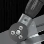 Titanium Steel Electric Drill Plate Cutter 3.94x3.94x1.18 Portable Metal Sheet Cutting Attachment for Iron Steel Alloy Plastic